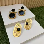 Black earrings