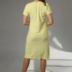 Striped Short-Sleeve Casual Dress Add to wishlist