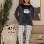 black&gray pyjama set