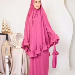 PINK CREPE SET ISDAL