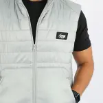 Men's Gray Puffer Vest