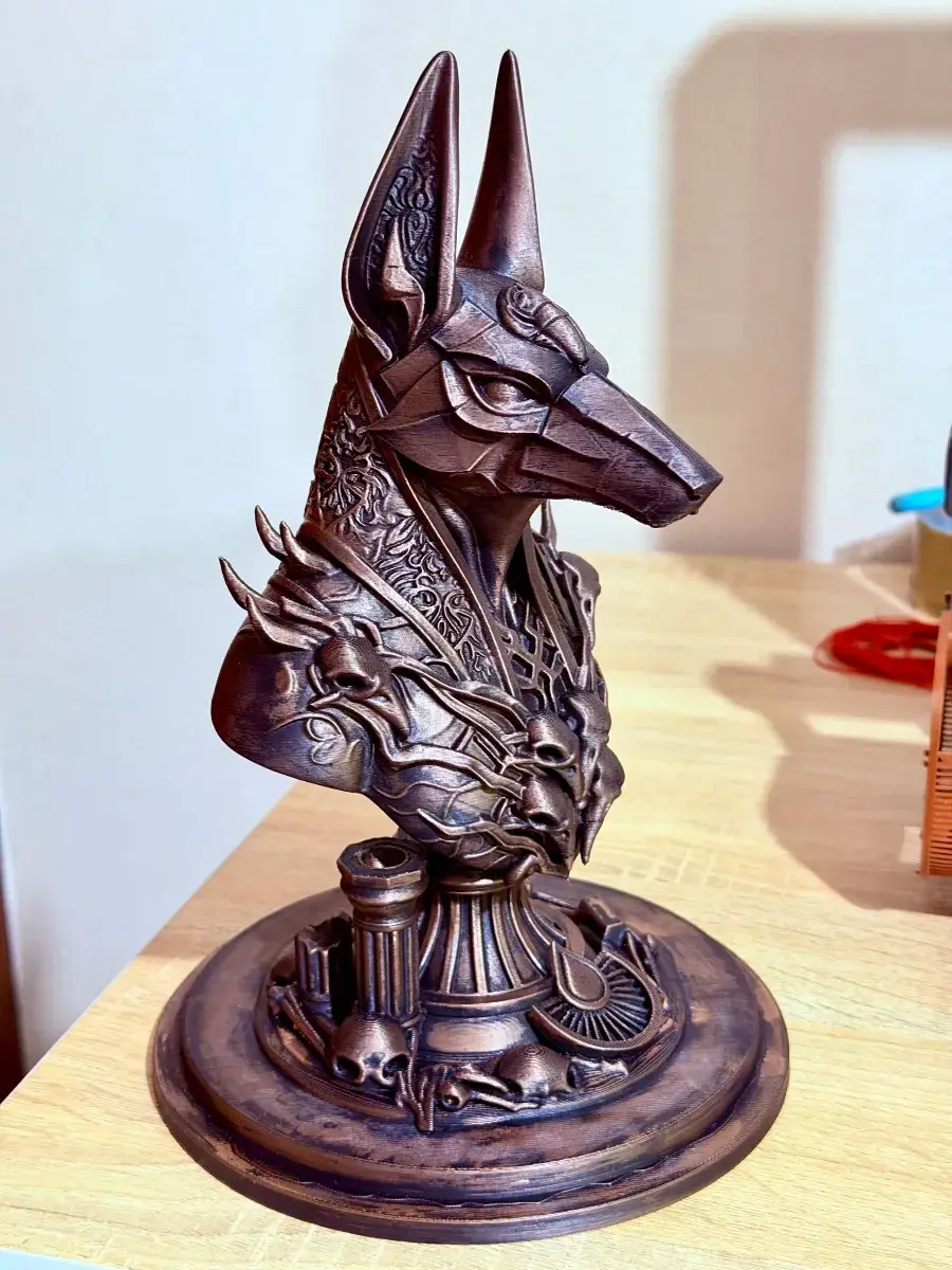 Gothic Anubis Bust