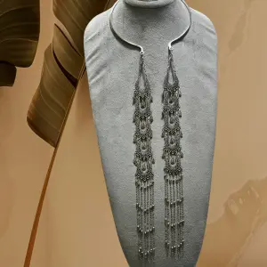 Silver Waterfall Filigree