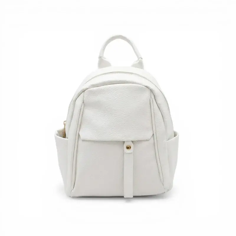 "Sienna" Grained Leather Backpack BA-72