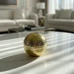 Metallic Dimple Sphere