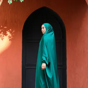 COLORPOP PAISLEY PRINT SATIN MALHAFA ISDAL