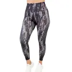 Marble Printed Gray Leggings