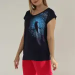 Multi-color Summer Printed Pajama Add to wishlist