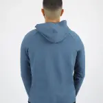 Full Zip Men's Navy Hoodie