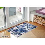 Blue Harmony Door Mat
