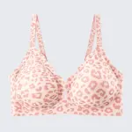 Seamless Wirefree Full Coverage Bra Plus Size Push Up Soft Support Bralette