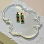 Cleopatra’s Iris Earrings