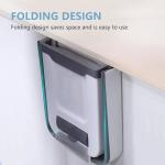 سلة مهملات بلاستيكية صغيرة قابله للطي