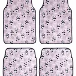 Panda Love - Set of 4 Car Mats
