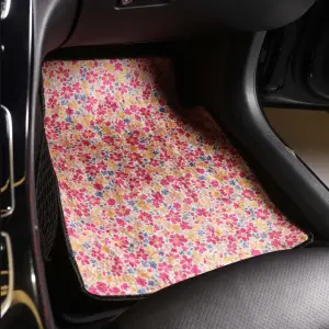 Floral - Set of 4 Car Mats