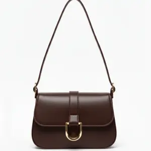 Classic Shoulder Bag with Gold Clasp BA-56
