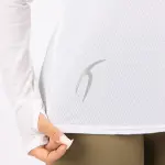 Long-Sleeve Training White Top