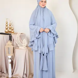 GREY CREPE SET ISDAL