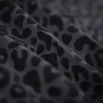 Leopard Print Fringe Daring Cutout Bodysuit