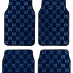 Gucci Blue - Set of 4 Car Mats
