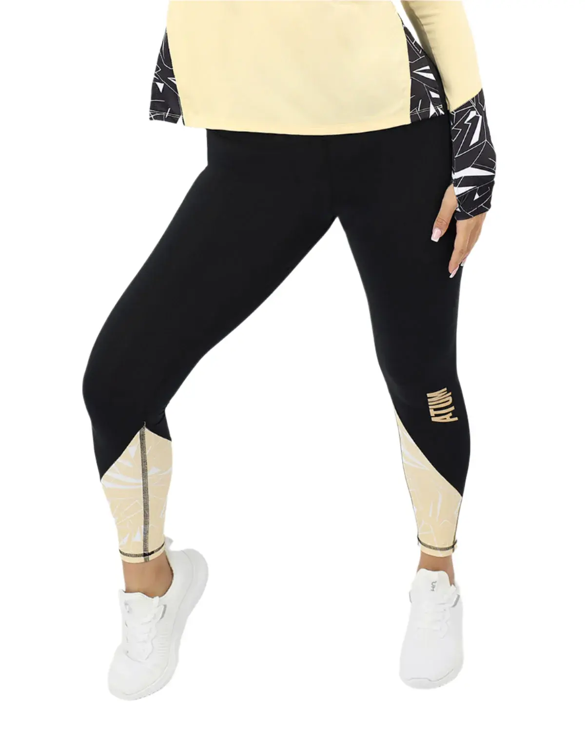 Printed Women's Black Leggings