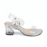 Transparent Heel Sandal C-49