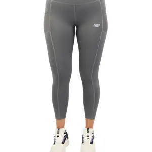 Pocket Flex Capri Gray Leggings