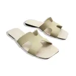 H-Cut Leather Slides SF-66