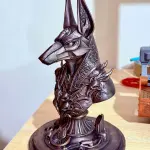 Gothic Anubis Bust