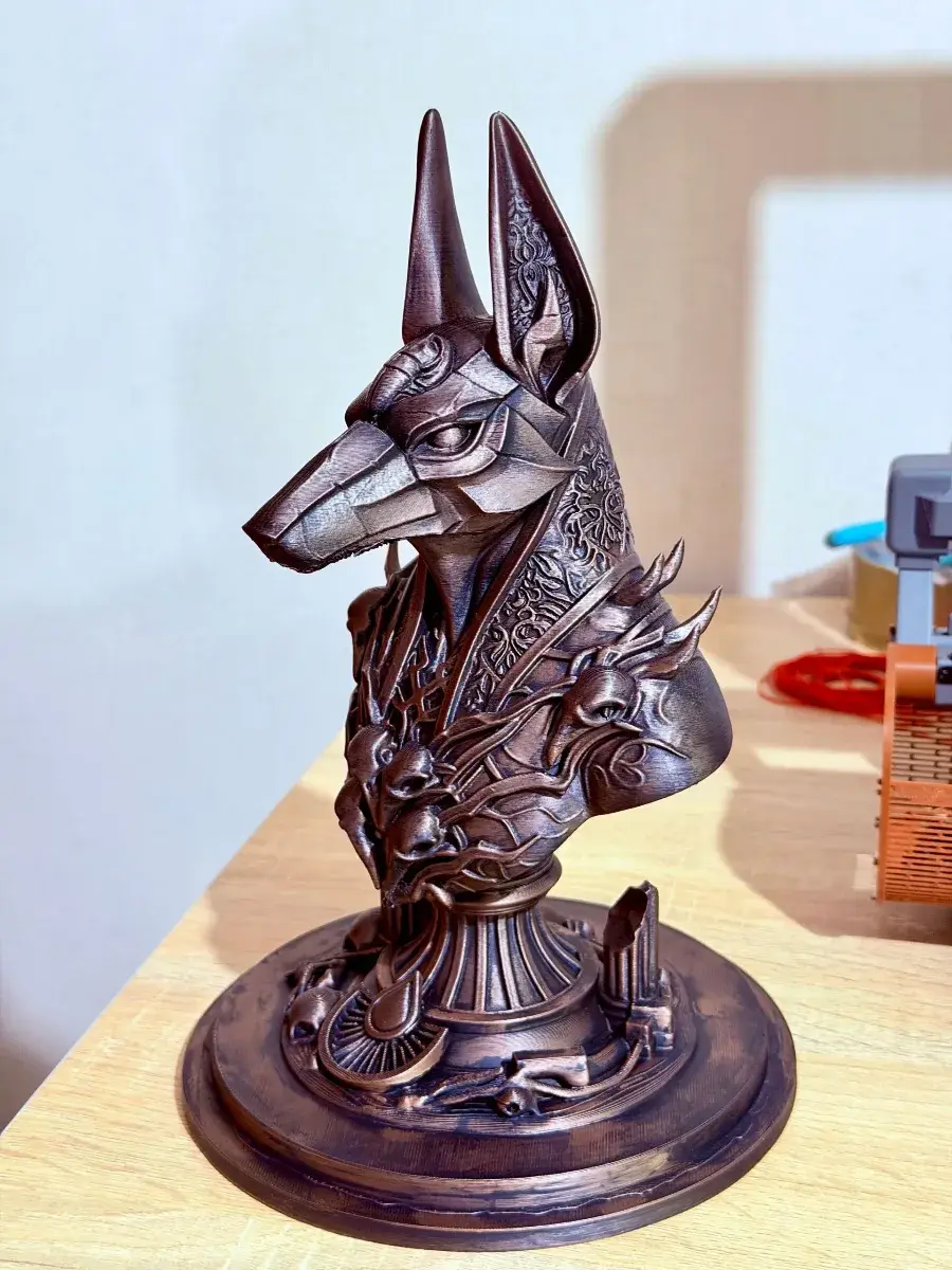 Gothic Anubis Bust