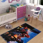Spider-Man Night Kids Digital Carpet