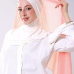 حجاب ذكي وردي ملينيال