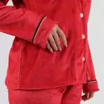 Red Scarlet Velvet Pajama