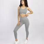 Premium High-Waisted Gray Leggings