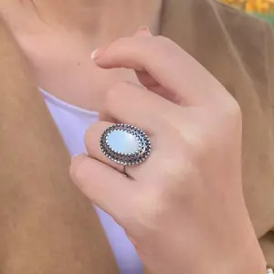 خاتم عربى فرى سايز احجار طبيعية