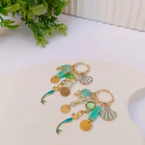 Mermaid earrings