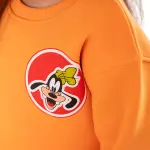 Orange Sweatshirt with "Goofy " Print 🧡👧