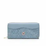 Flora Embossed Leather Wallet–WAL-5