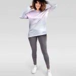 Women's Gradient Pink Top