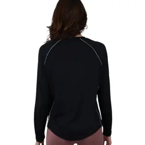 Slim Long Sleeve Black Top