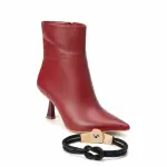 Elegant boot with removable sparkling strap R-902