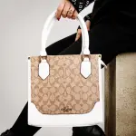 LEATHER HAND BAG COACH BG-4