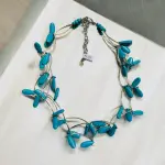 Turquoise drops