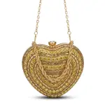 "Golden Loop Heart Bag VS-62