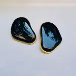 Midnight Fluid Earrings