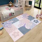 Butterflies and Flowers - Digital Baby Rug