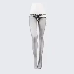 Embroidered Pantyhose Bell Pendant Ultra-Thin Stockings