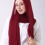 حجاب ذكي احمر