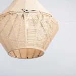 Macrame ceiling lamp-5539