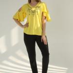 Multi-colors Summer Printed T shirt Pajama